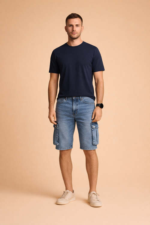 Grzegorz | Men's Cargo Shorts with Utility Design and Comfortable Fit 1