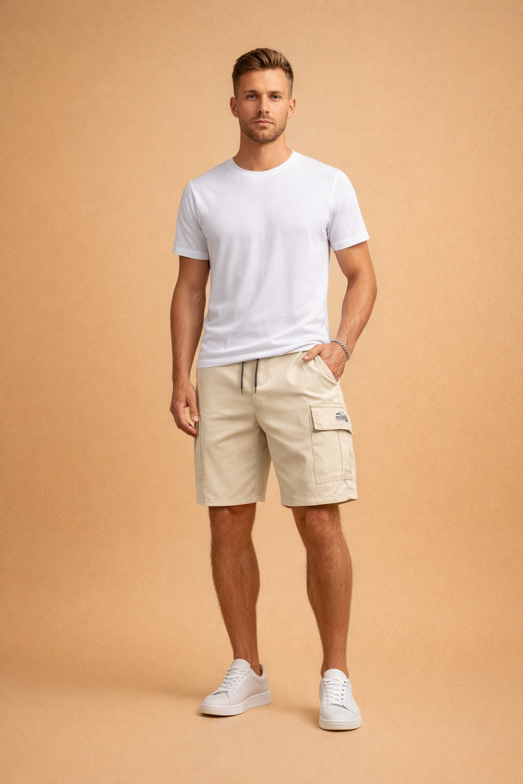 Michael | Men's Modern Cargo Utility Shorts with Pockets 2