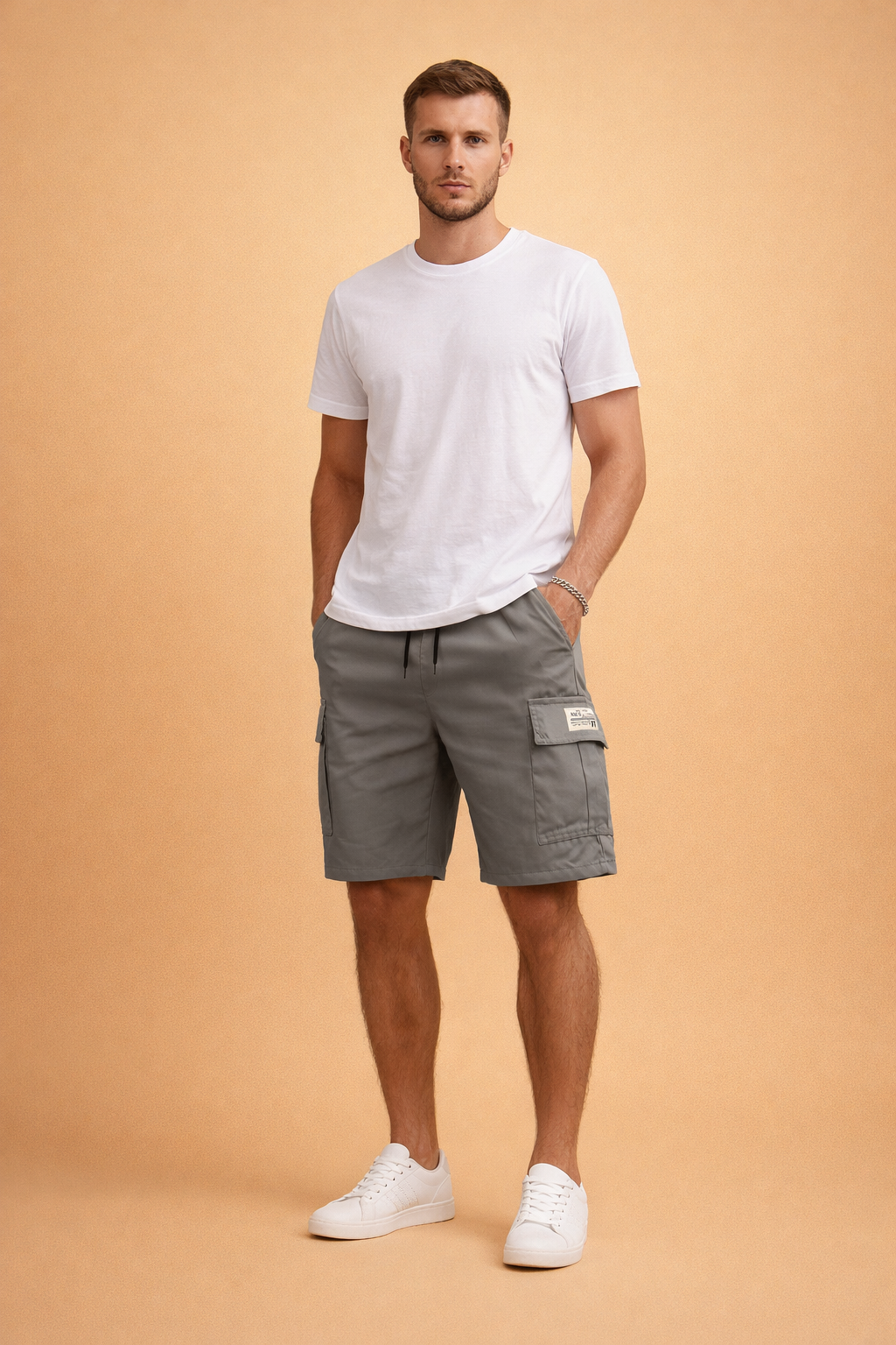 Michael | Men's Modern Cargo Utility Shorts with Pockets 3