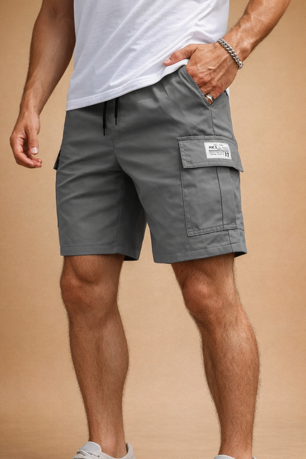 Michael | Men's Modern Cargo Utility Shorts with Pockets 7
